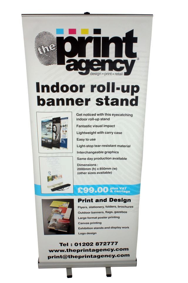 Indoor roll up printing Bournemouth